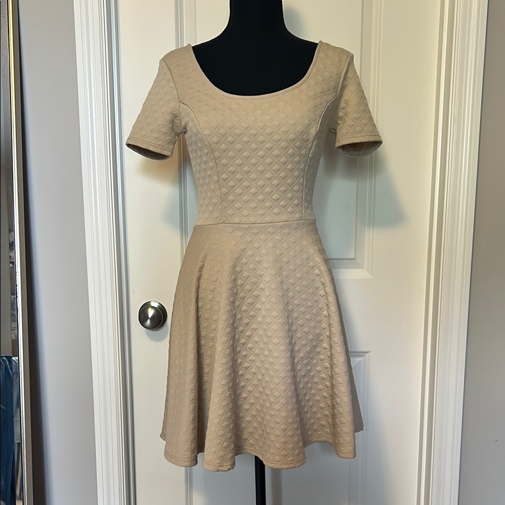 Finn & Clover quilted mini dress